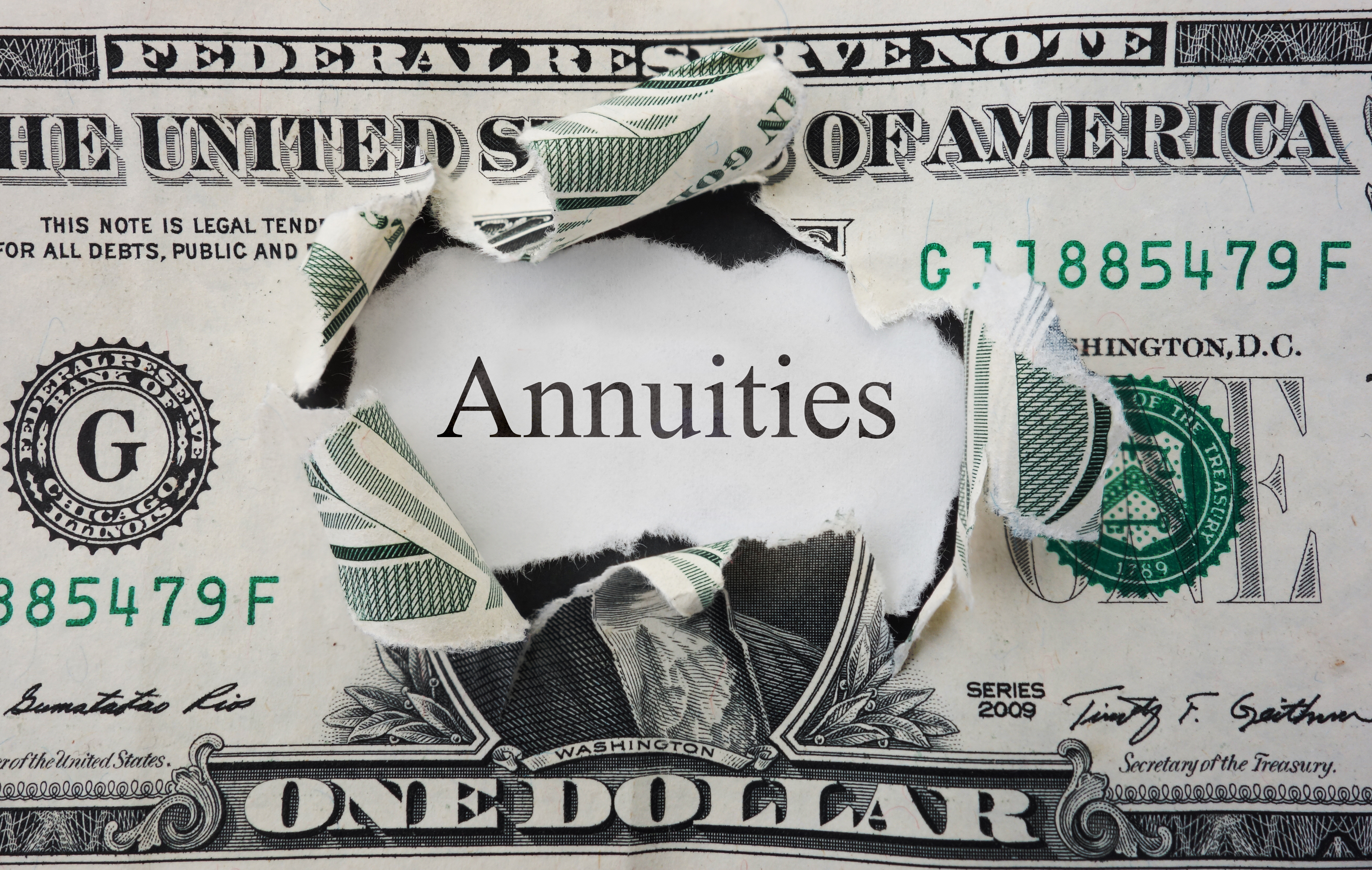 annuities-written-inside-a-dollar-bill